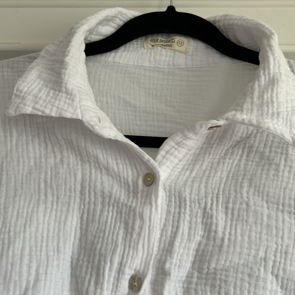 4our Dreamers button top in 100% cotton
